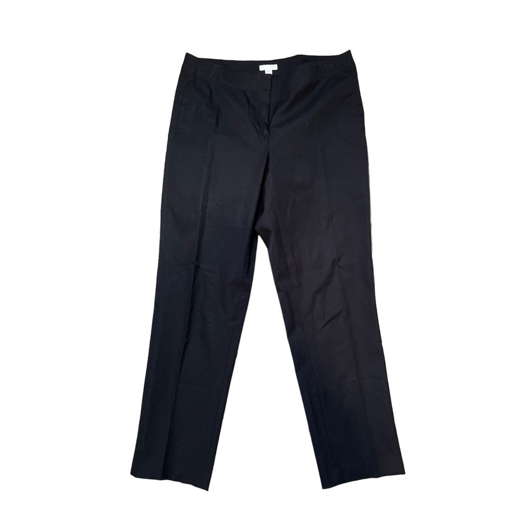 J.Jill Womens Black Trousers Size 8